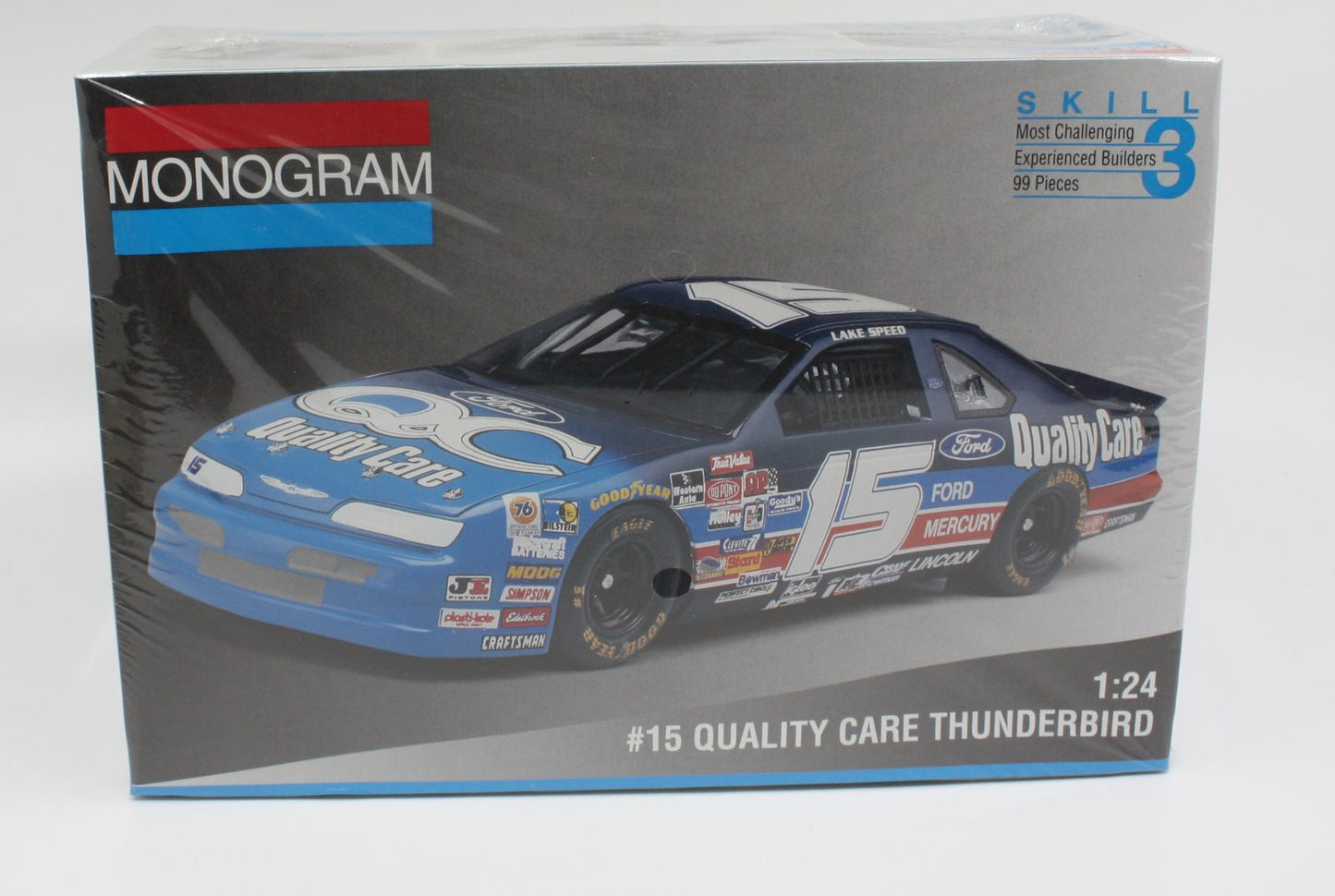 Monogram 2451 1:24 #15 Quality Care Thunderbird Model Car Kit