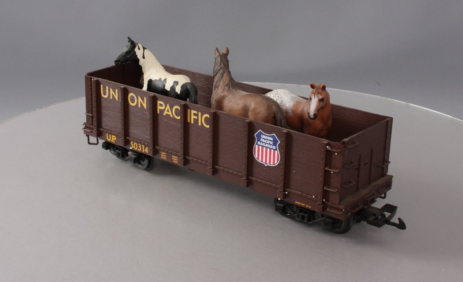Piko 38725 G Union Pacific High-Side Gondola with Horses