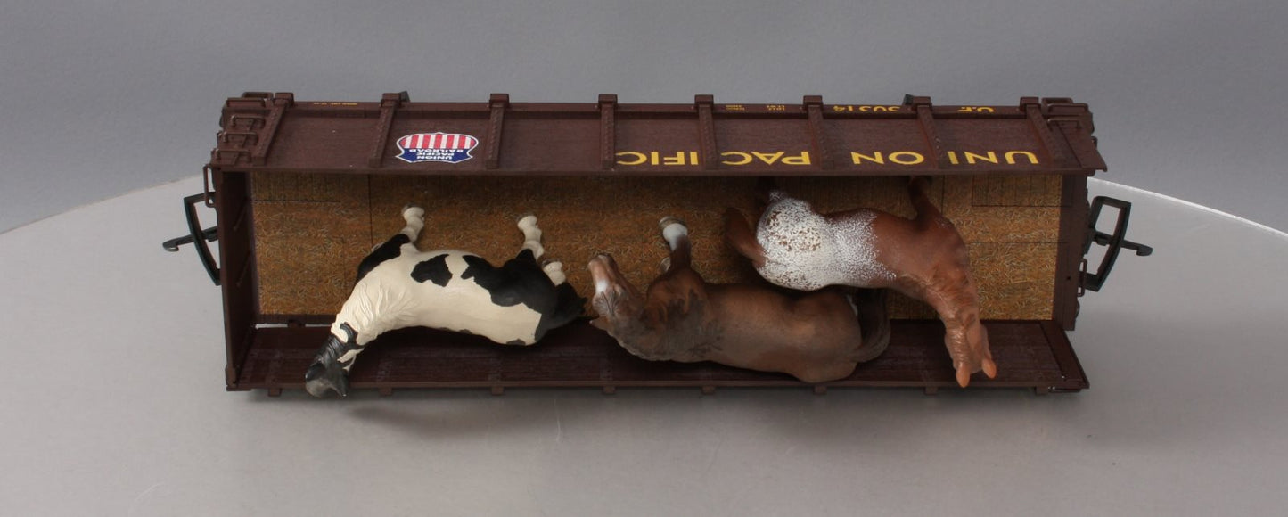 Piko 38725 G Union Pacific High-Side Gondola with Horses