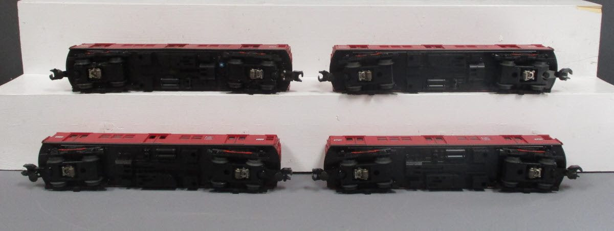 MTH 30-2392-1 O Gauge MTA Redbird R-17 4-Car Subway Set with Proto-Sound 2.0 LN/Box