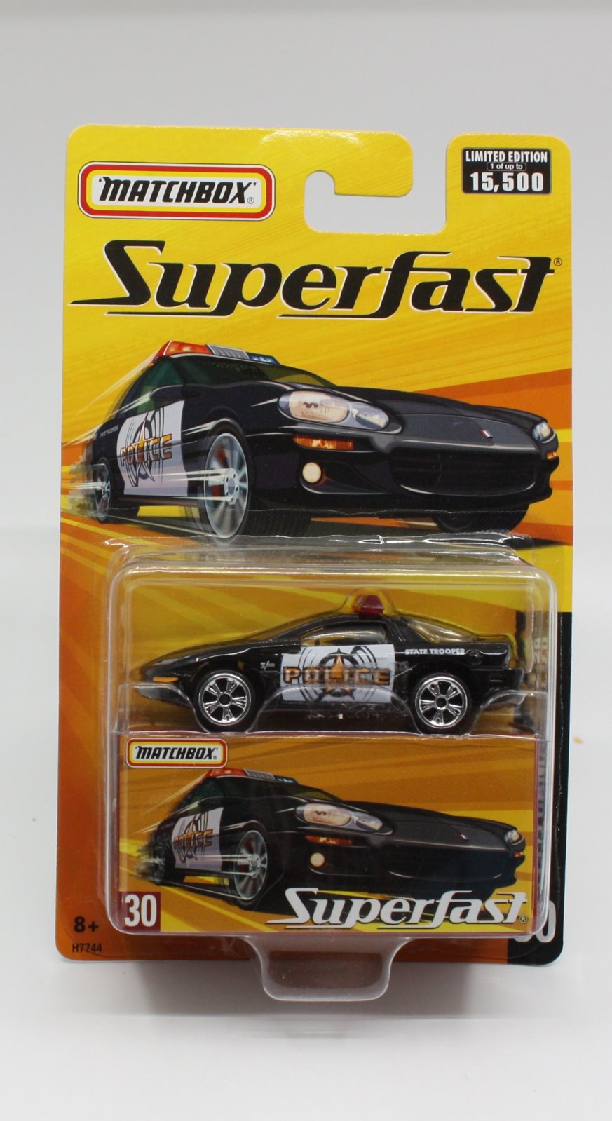 Matchbox H7744-0910 HO Limited Edition Superfest 1993 Camaro Z-28 Plice Car