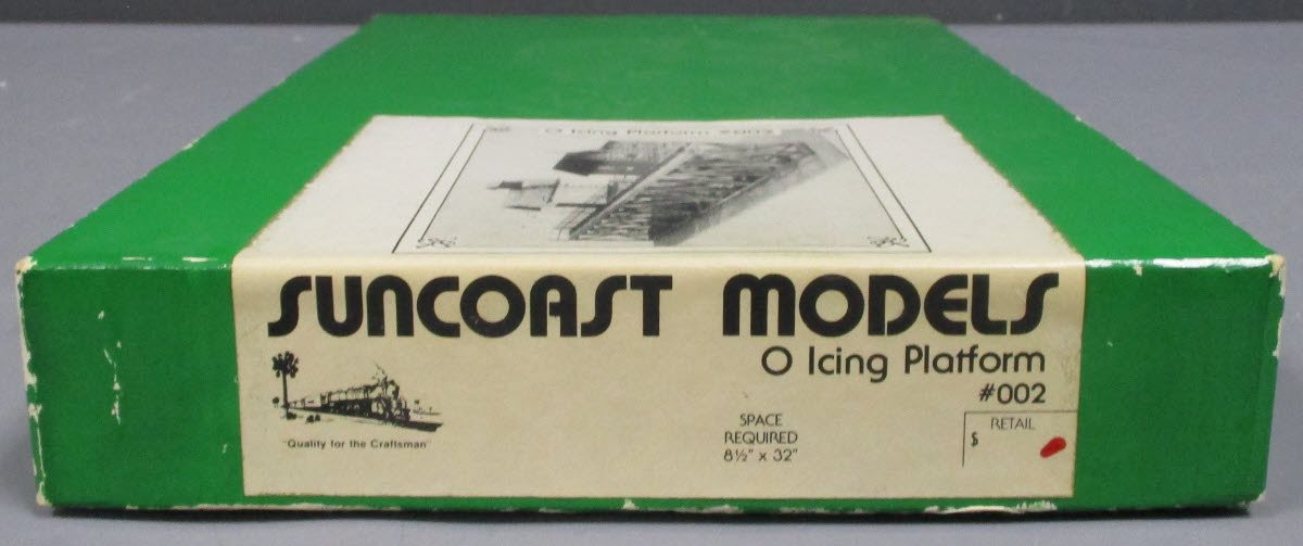 Suncoast Models 002 O Scale Icing Platform Building Kit