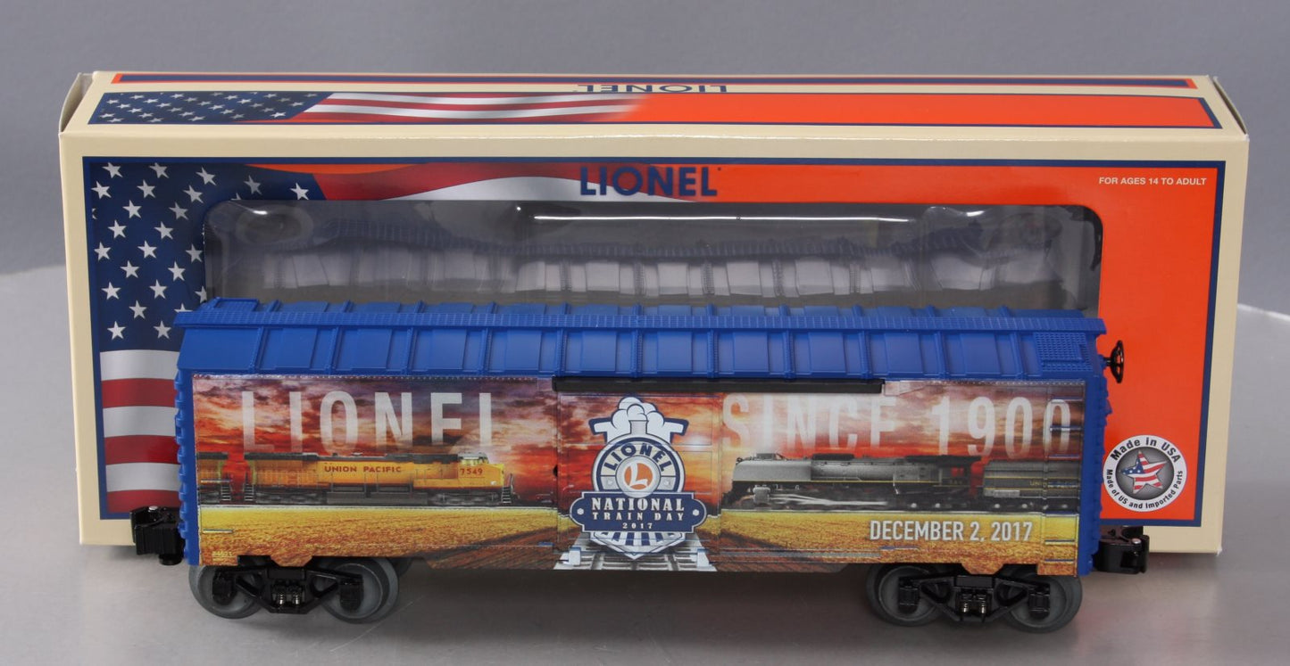 Lionel 6-84621 O 2017 National Train Day Boxcar LN/Box