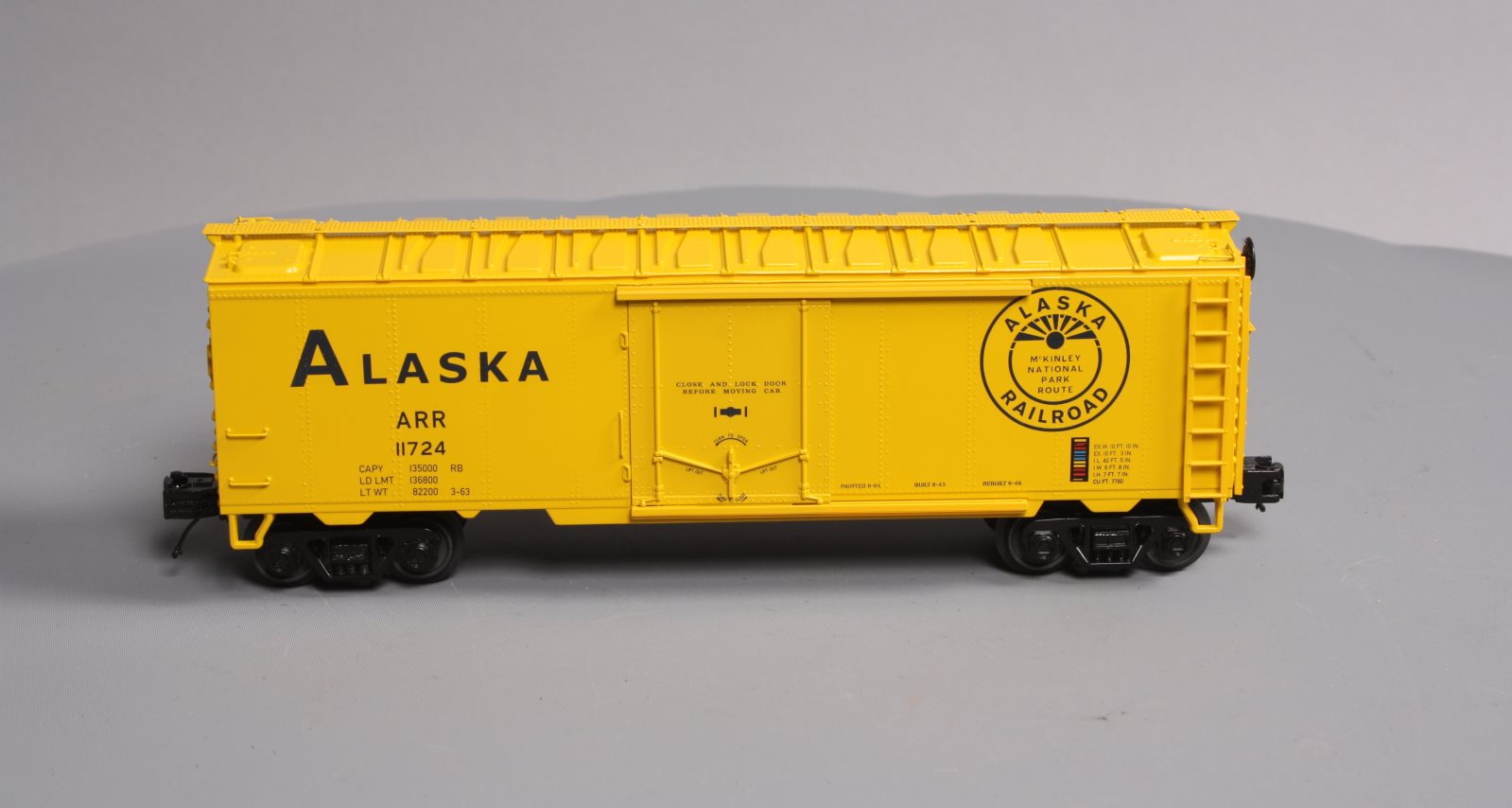 MTH 20-94266 O Alaska Reefer Car #11724