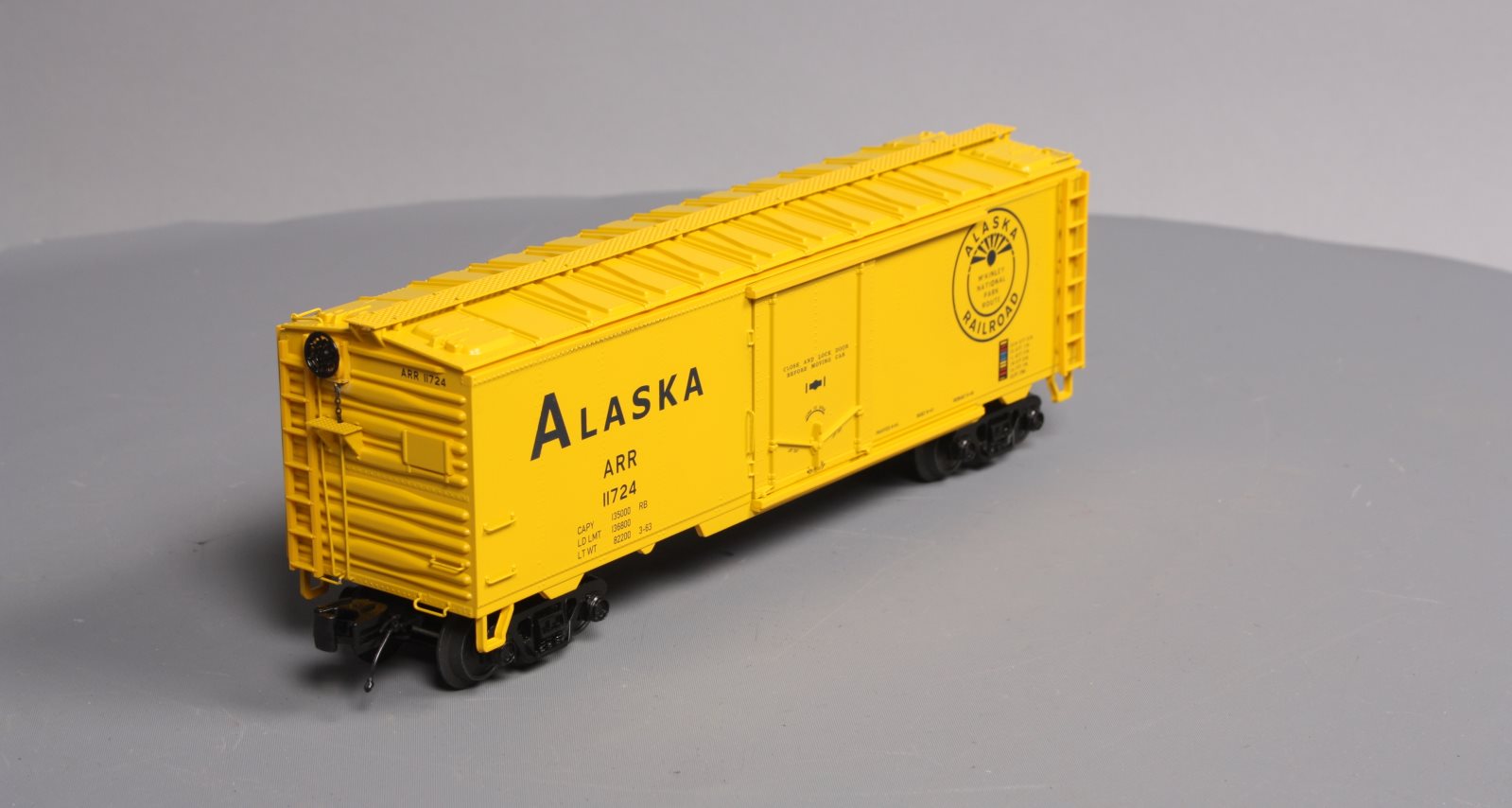 MTH 20-94266 O Alaska Reefer Car #11724