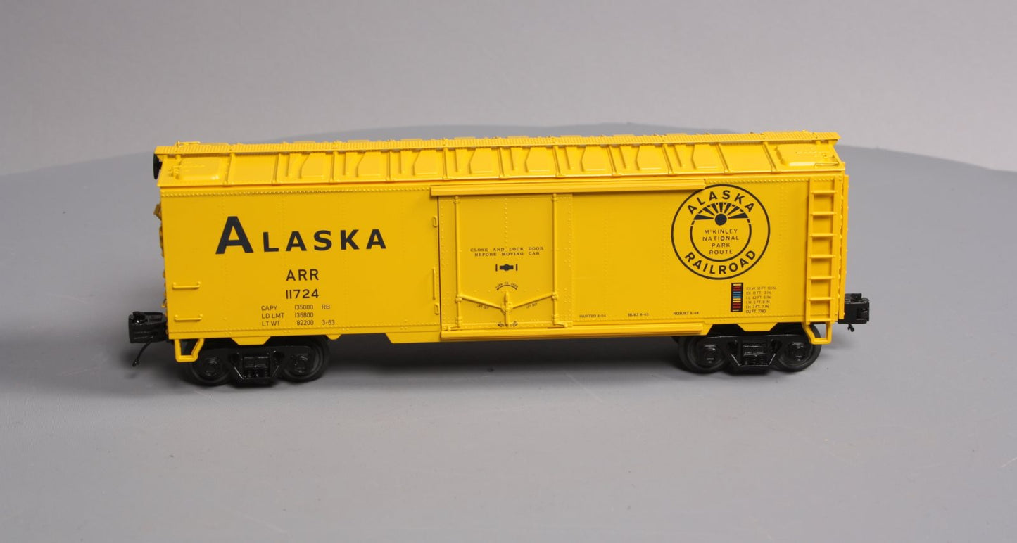 MTH 20-94266 O Alaska Reefer Car #11724