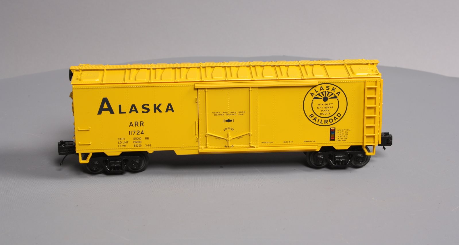MTH 20-94266 O Alaska Reefer Car #11724