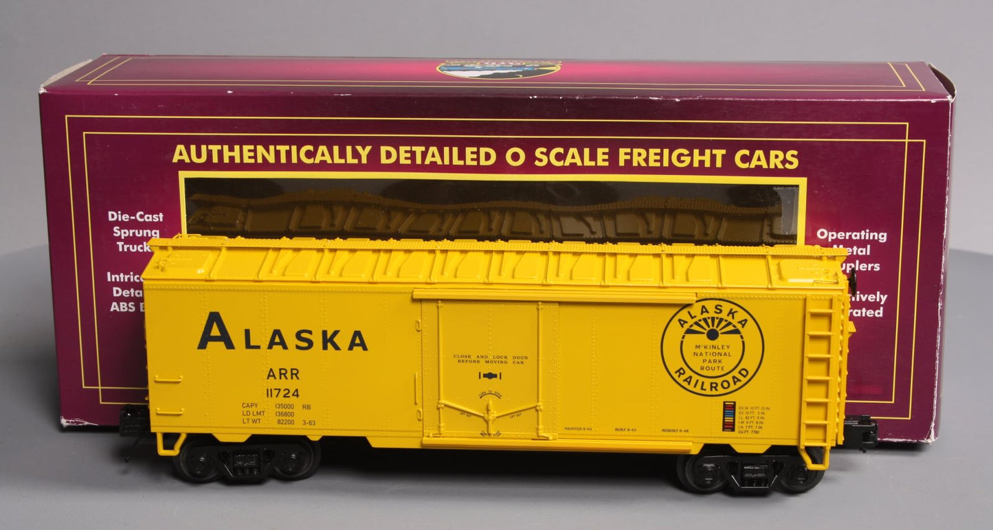 MTH 20-94266 O Alaska Reefer Car #11724