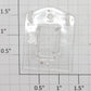 Lionel 8265-55 SD-40 Rear Light Retainer