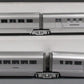 MTH 30-2186-1 O Burlington Pioneer Zephyr Diesel Passenger Train Set w/PS1 LN/Box