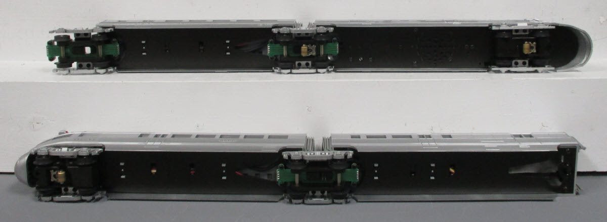 MTH 30-2186-1 O Burlington Pioneer Zephyr Diesel Passenger Train Set w/PS1 LN/Box