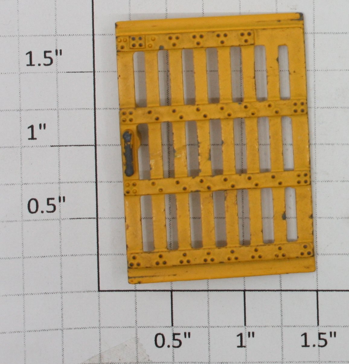 Lionel 6656-5D Dark Yellow Metal Door