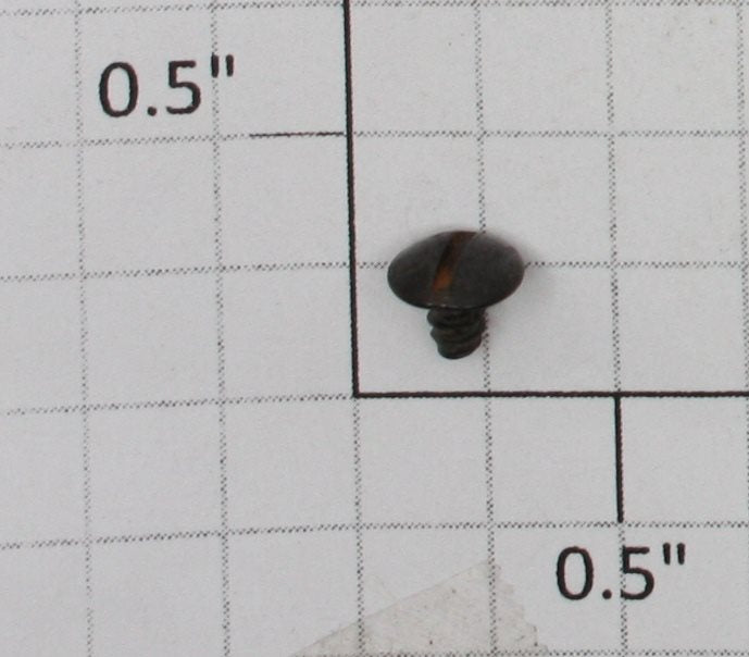 Lionel 1001-6 #4 x 3/16" Black Slotted Truss Head Screw