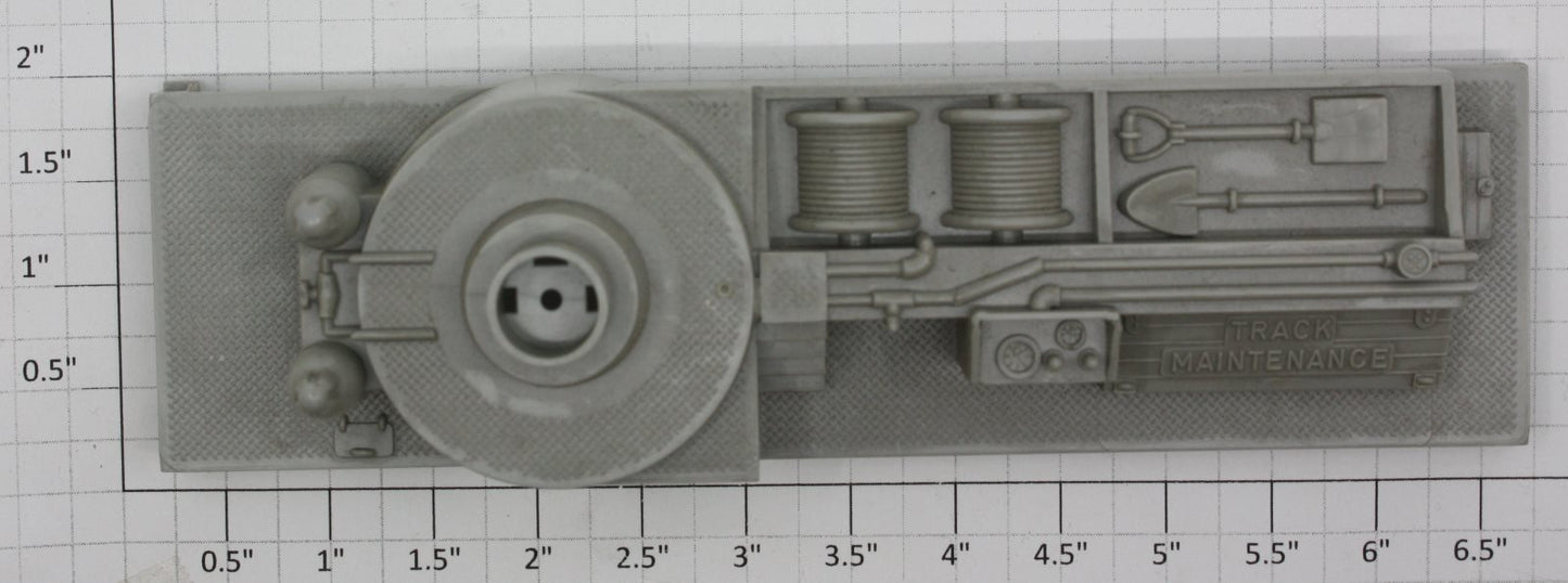 Lionel 6822-3 Track Maintenance Car Structure