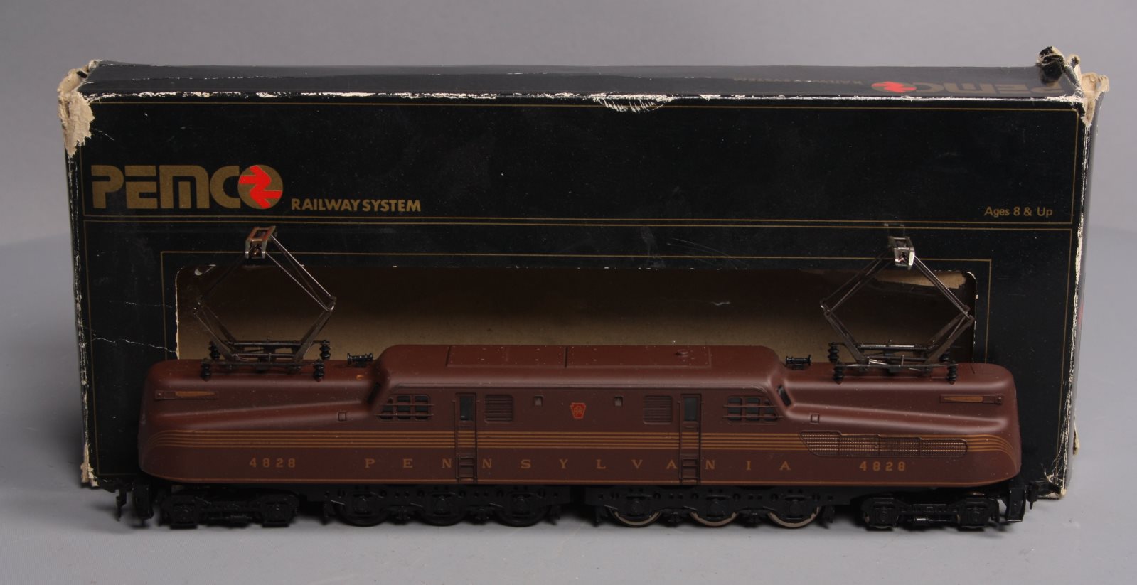 Pemco 3304-016 HO Scale Pennsylvania GG-1 Electric Locomotive #4828 EX/Box