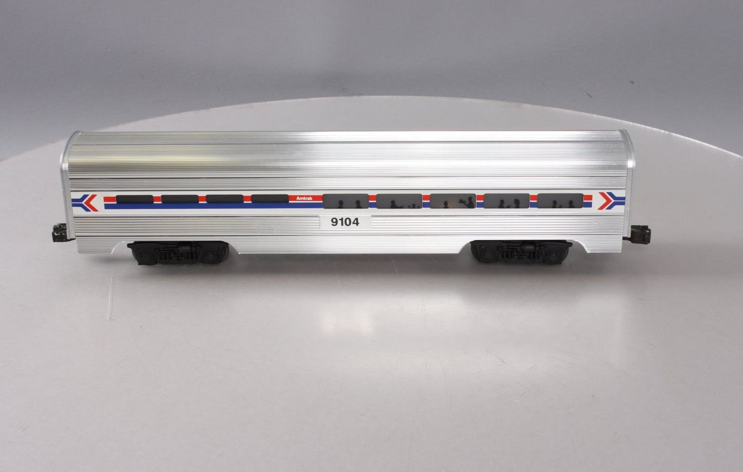 Lionel 6-19104 O Gauge Amtrak Aluminum Dining Passenger Car #9104 LN/Box