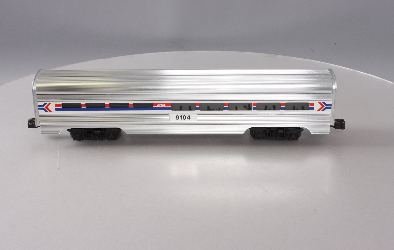 Lionel 6-19104 O Gauge Amtrak Aluminum Dining Passenger Car #9104 LN/Box