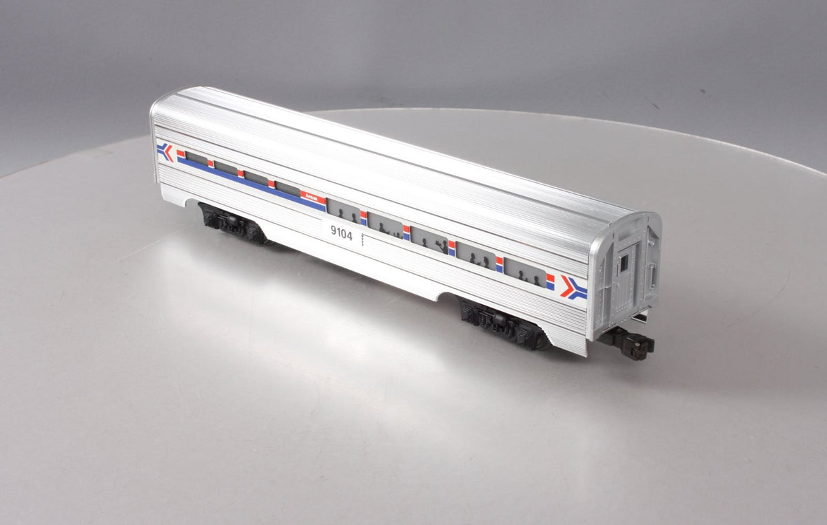 Lionel 6-19104 O Gauge Amtrak Aluminum Dining Passenger Car #9104 LN/Box