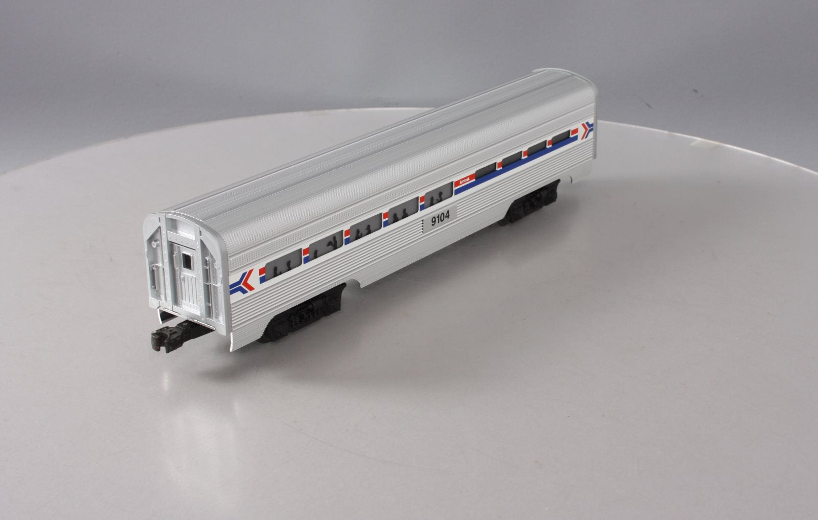 Lionel 6-19104 O Gauge Amtrak Aluminum Dining Passenger Car #9104 EX/Box