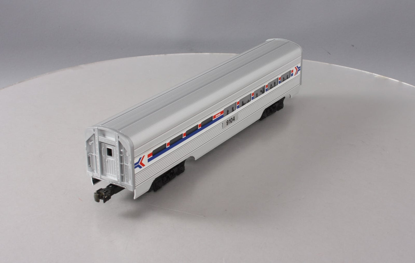 Lionel 6-19104 O Gauge Amtrak Aluminum Dining Passenger Car #9104 LN/Box