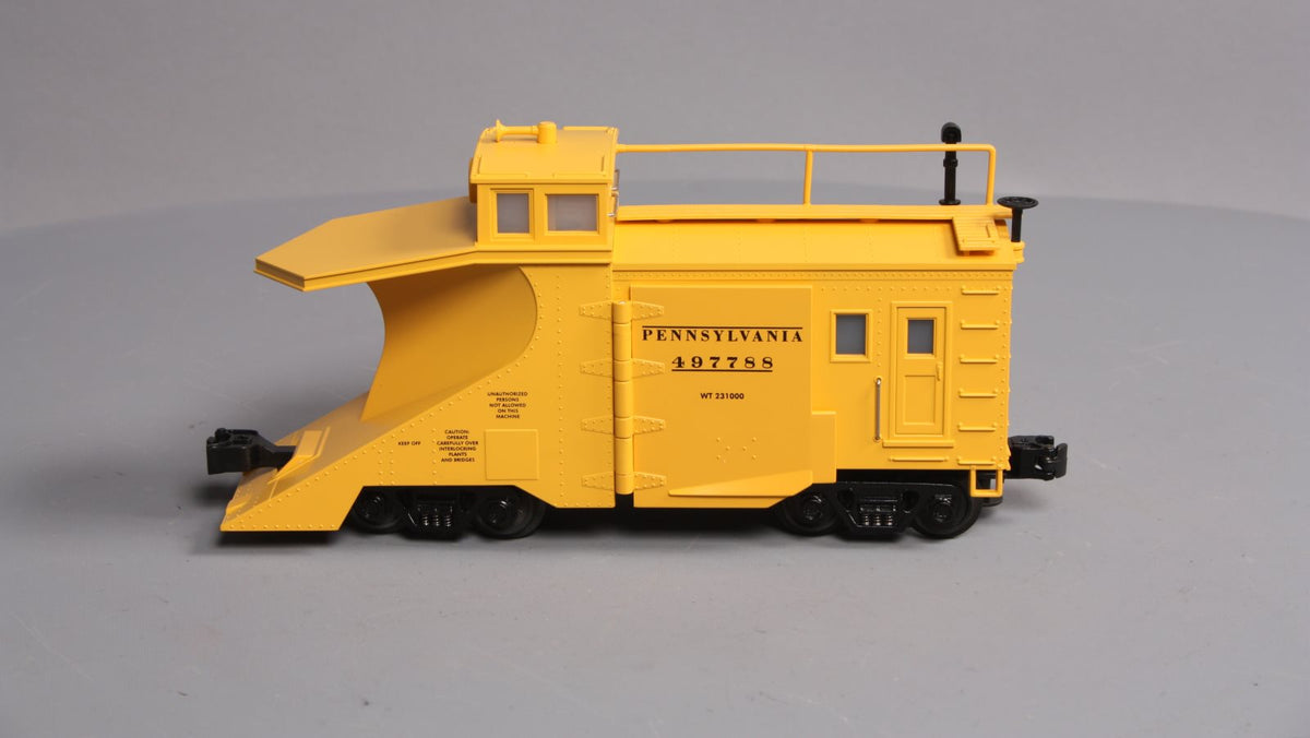 MTH 20-98208 O Gauge Pennsylvania Railroad Snow Plow #497788 LN/Box