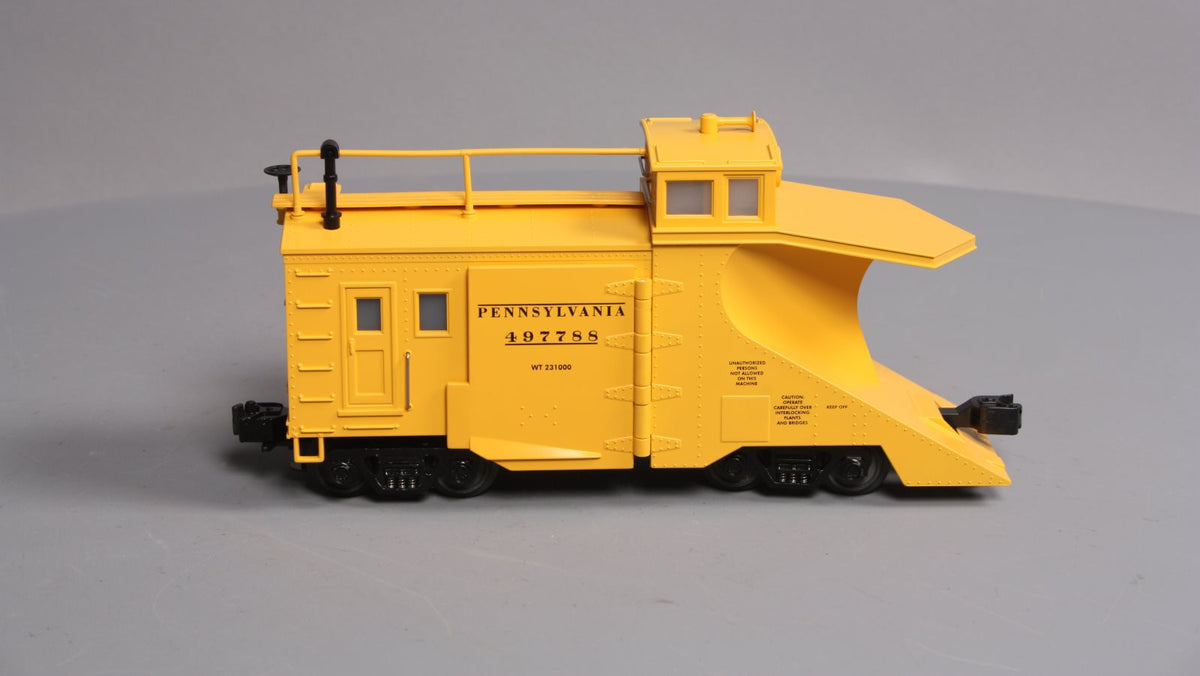 MTH 20-98208 O Gauge Pennsylvania Railroad Snow Plow #497788 LN/Box