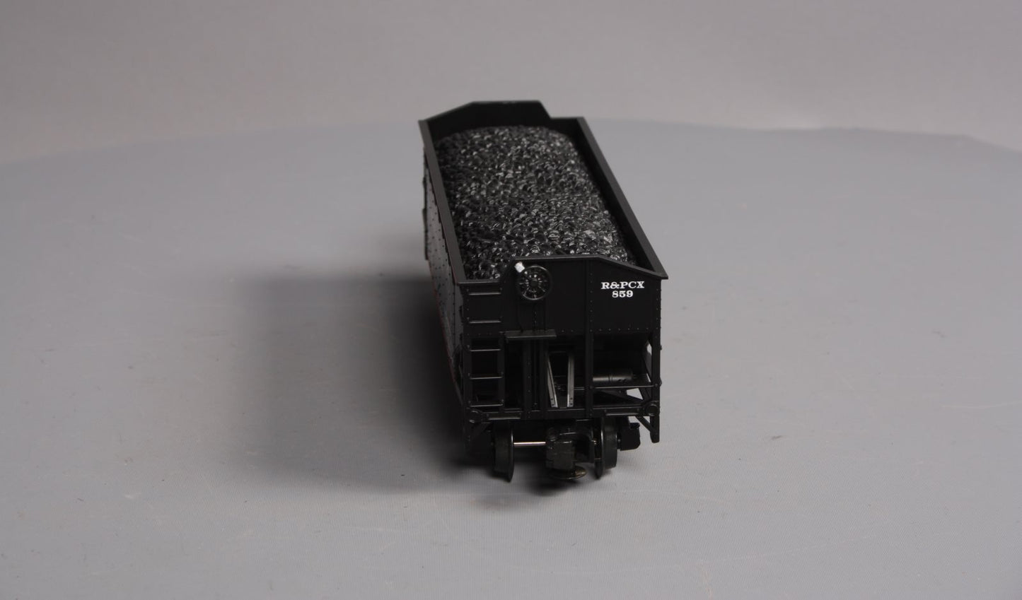 MTH 20-97517 O Pittsburgh/Champion 2-Bay Offset Hopper Car w/Coal Load #859 LN/Box