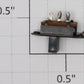 Lionel 625-3664-303X DPST Miniature Slide Switch with Tall Lever