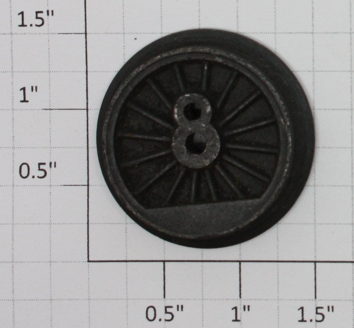 Lionel 1001M-50 Spoke Plain End Wheel