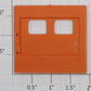 Lionel 9589-14 Orange Baggage Car Door