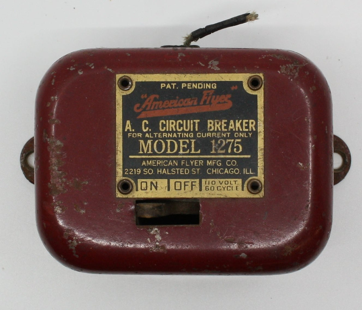 American Flyer AFO-1275 A.C. Circuit Breaker without Wire