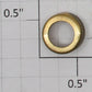 Lionel 260E-38 Brass Boiler Front Headlight Bezel Trim Ring 255, 260, 263