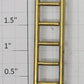 Lionel 400E-82 Brass 6-Rung Tender Ladder