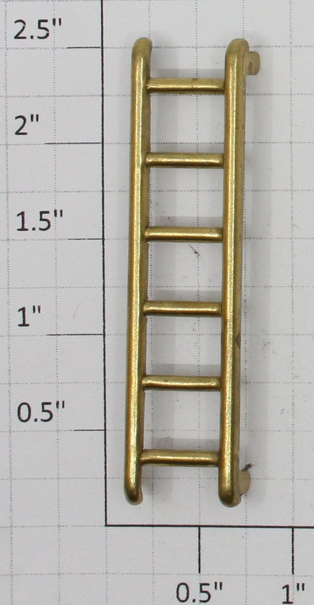 Lionel 400E-82 Brass 6-Rung Tender Ladder