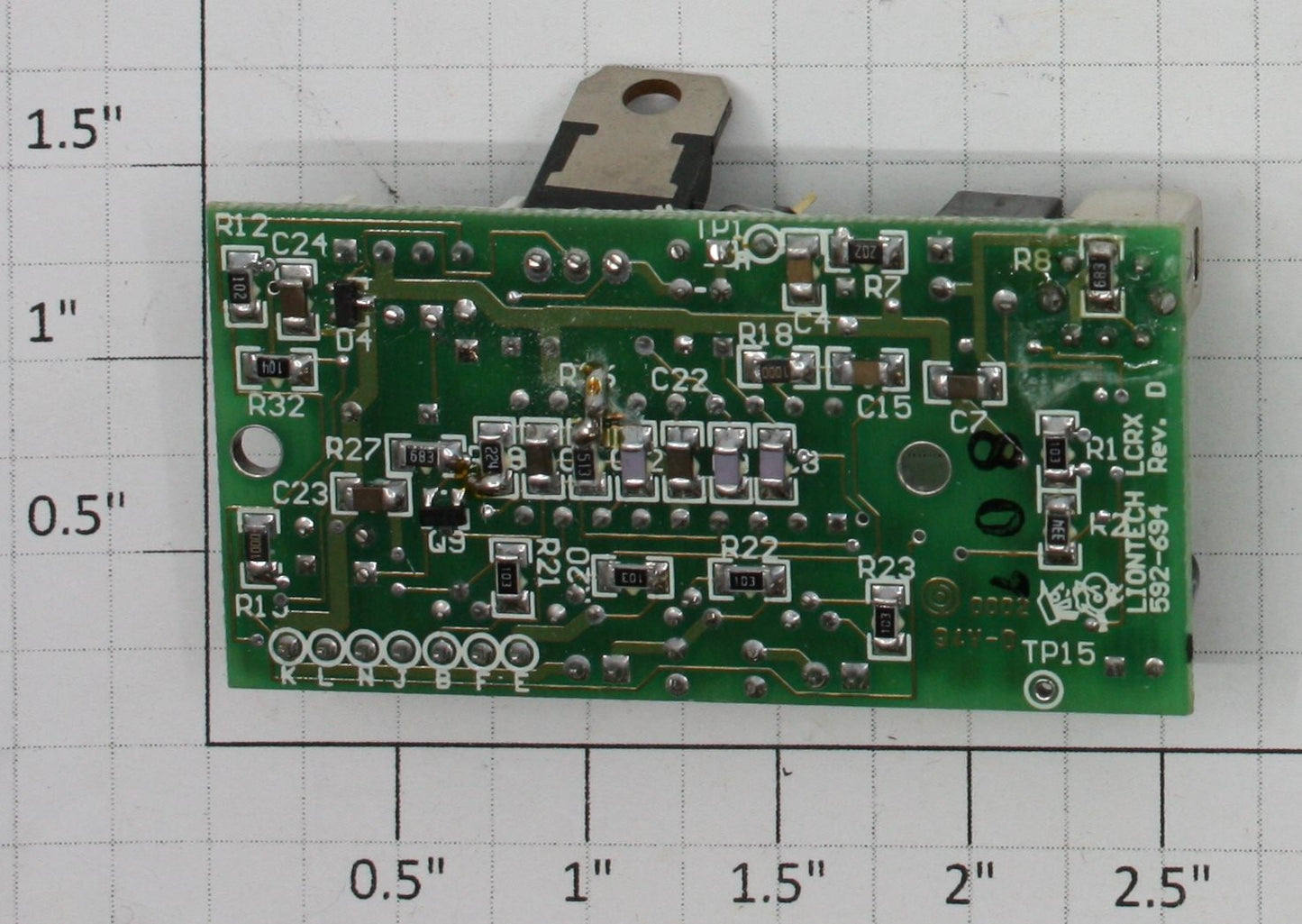 Lionel 19749-E LCRX PCB Circuit Board Reworked for Consist