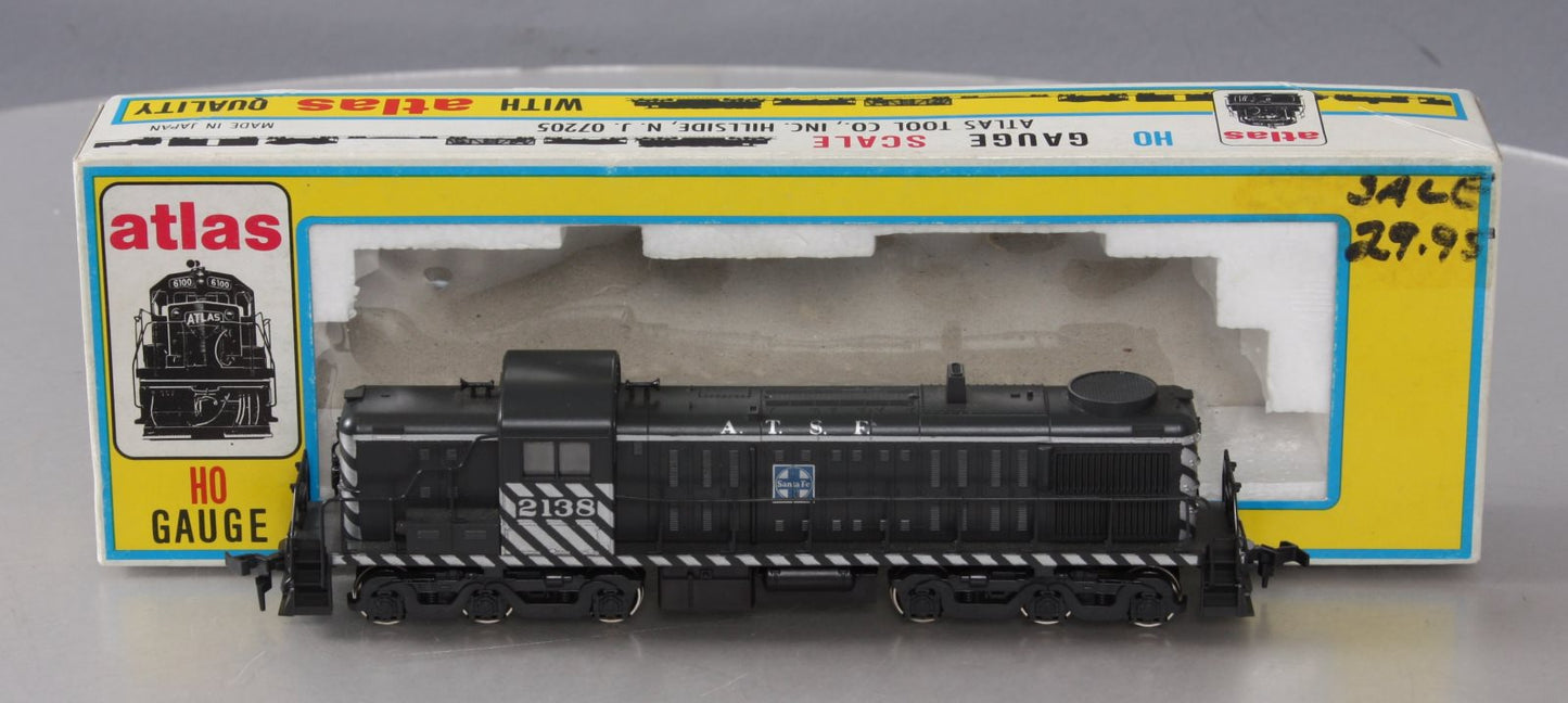 Atlas 7085 HO Santa Fe "Tiger Stripe" RSD 4/5 Diesel Locomotive #2138