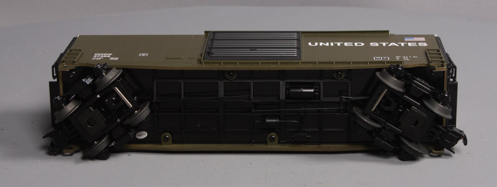 MTH 30-74689 O U.S. Army 40' High Cube Box Car #27468