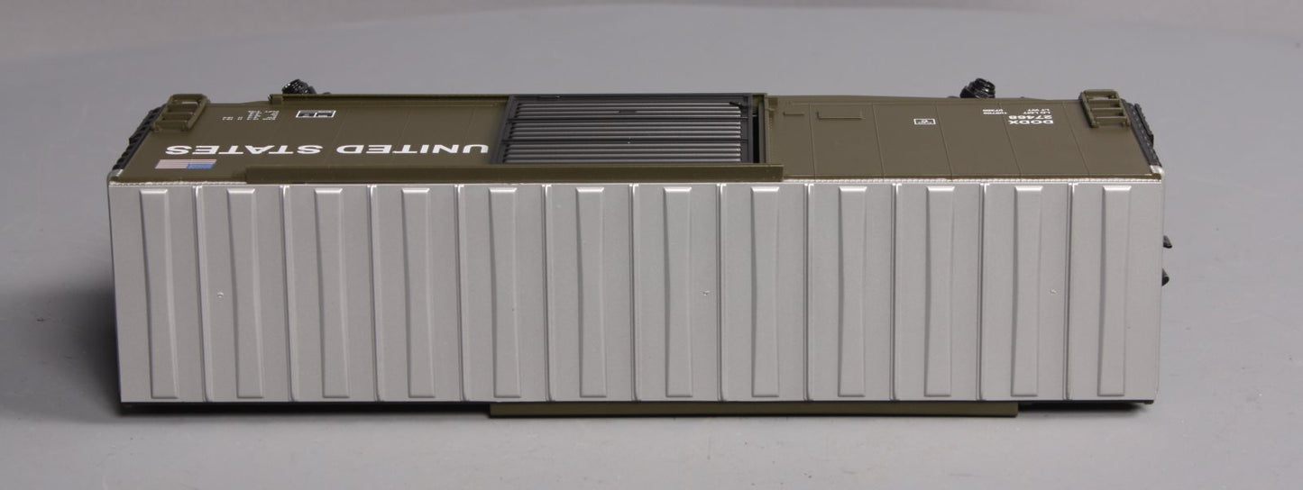 MTH 30-74689 O U.S. Army 40' High Cube Box Car #27468
