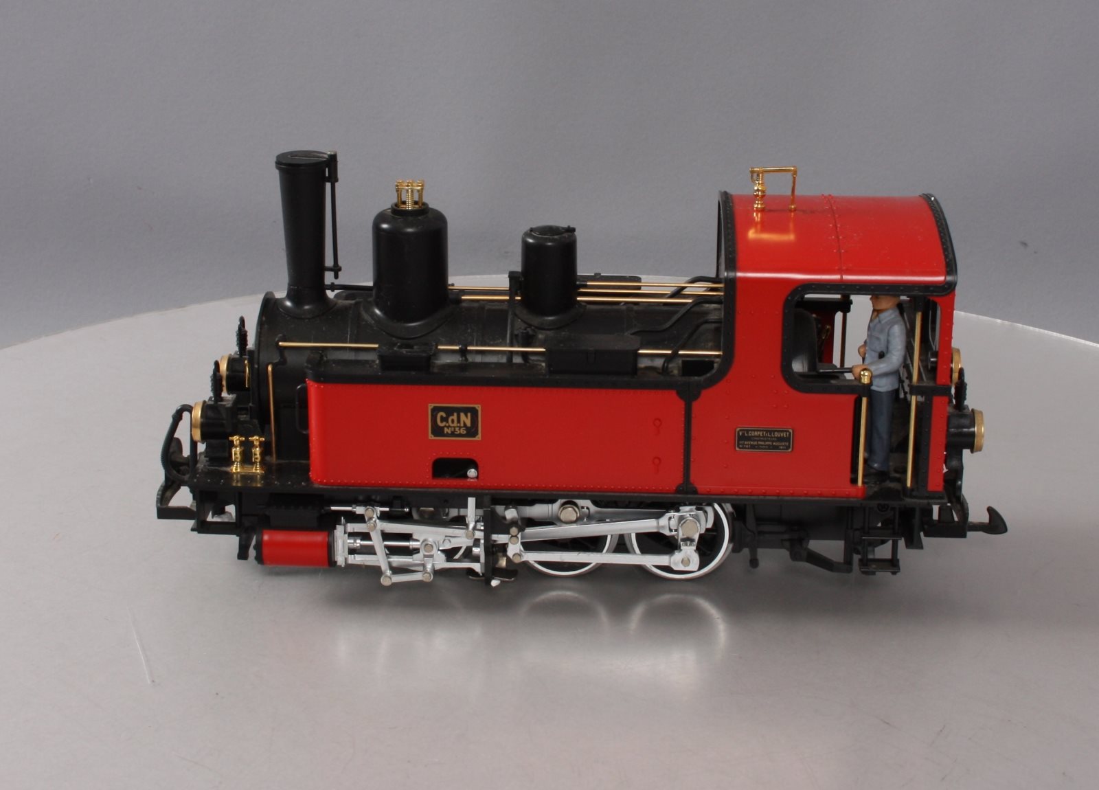 LGB 20790 G Scale Corpet-Louvet C.d.N. No. 36 Steam Locomotive LN/Box