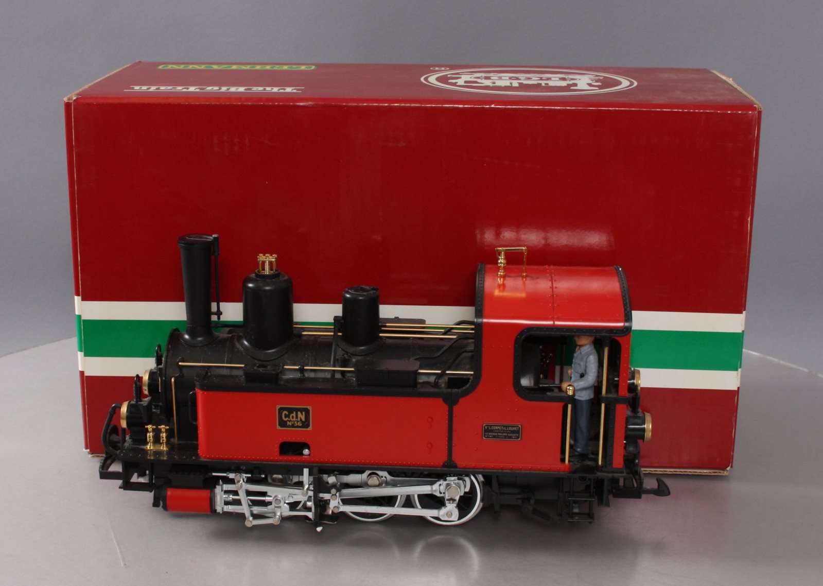 LGB 20790 G Scale Corpet-Louvet C.d.N. No. 36 Steam Locomotive LN/Box