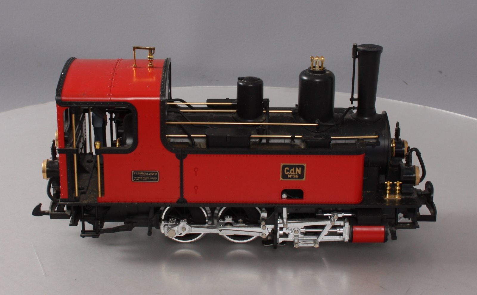 LGB 20790 G Scale Corpet-Louvet C.d.N. No. 36 Steam Locomotive LN/Box