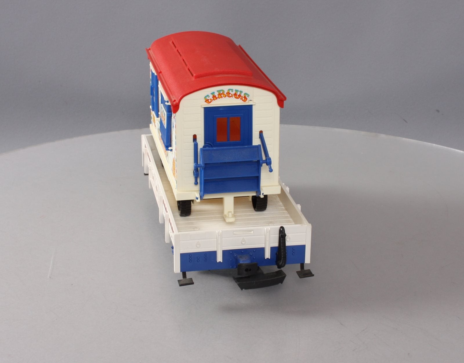 LGB 4037 G Scale Circus Flatcar with Cassa Trailer EX/Box