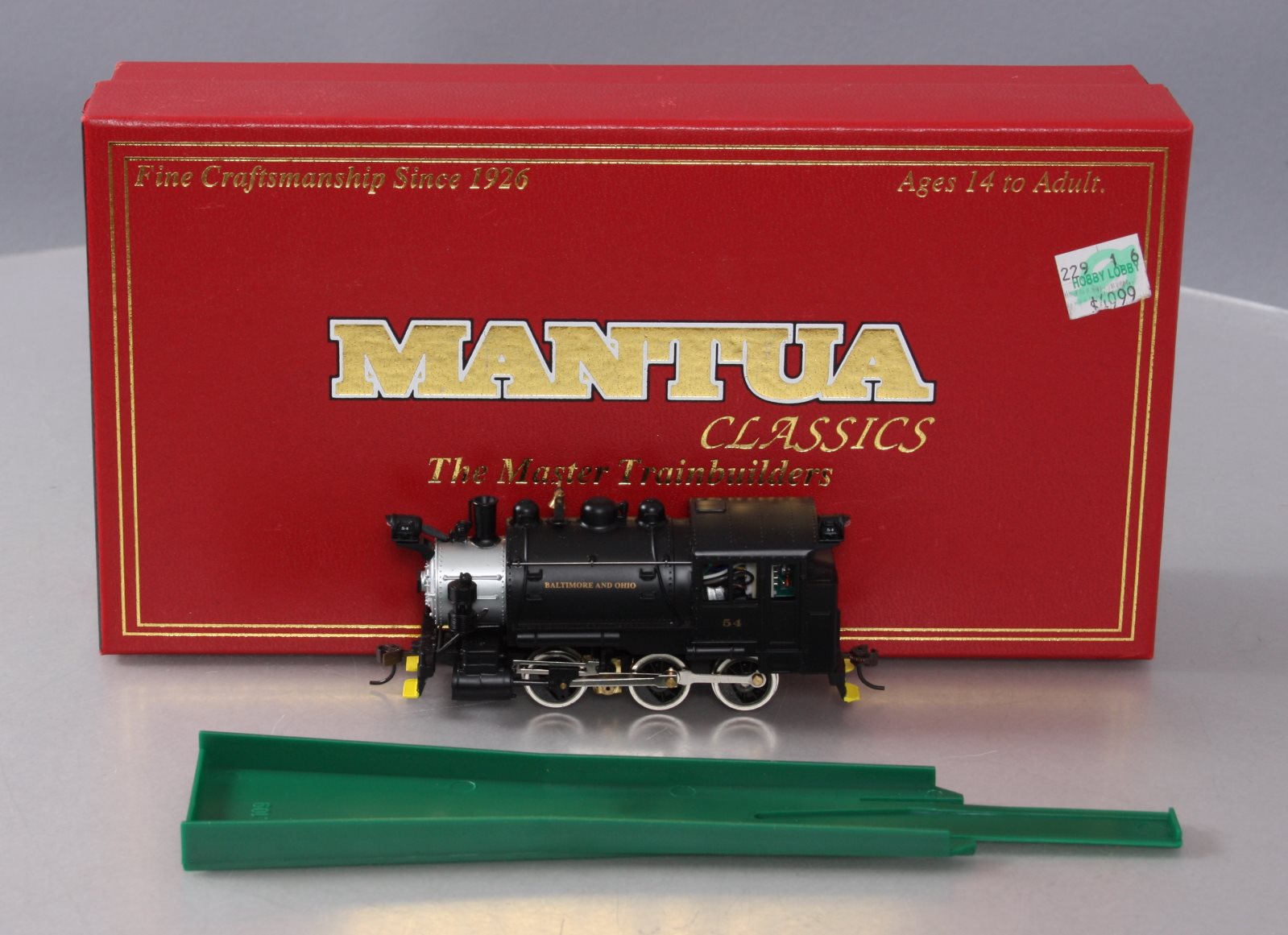 Mantua 393002 HO B&O 0-6-0 Tank Switcher