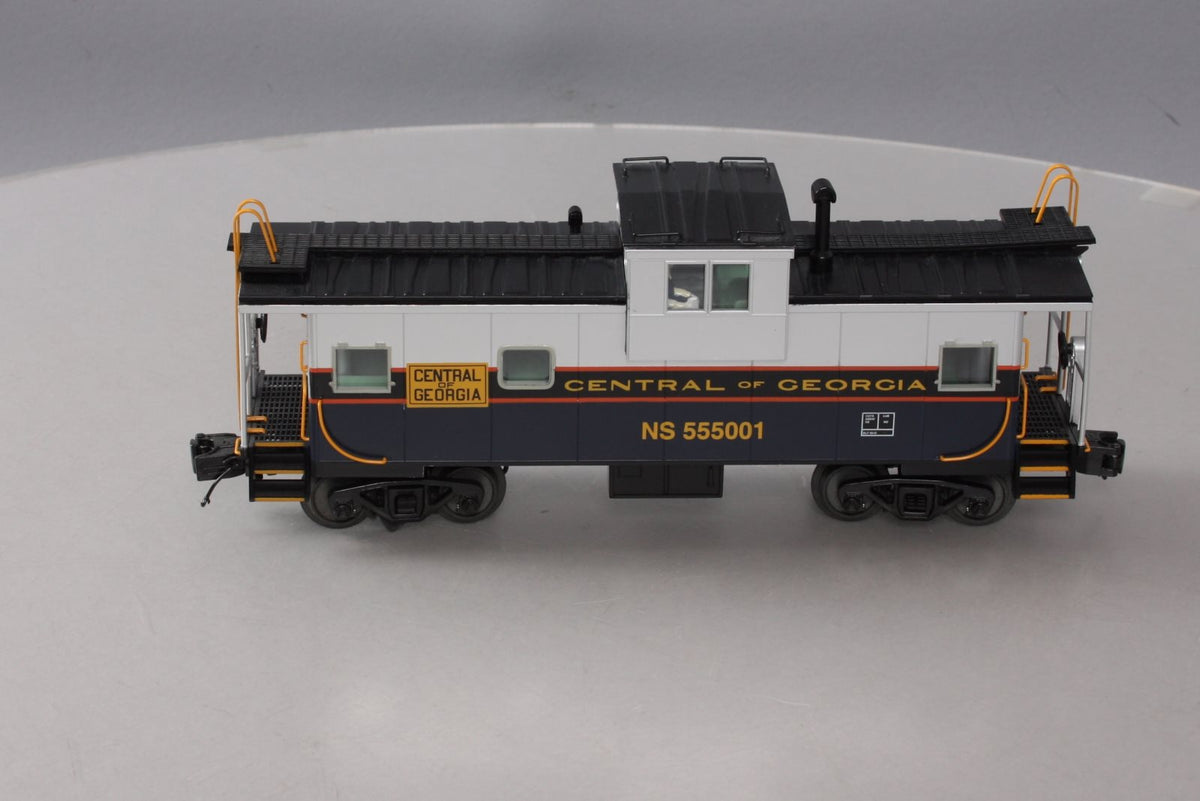 MTH 20-91412 O Central of Georgia Extended Vision Caboose #555001 LN/Box