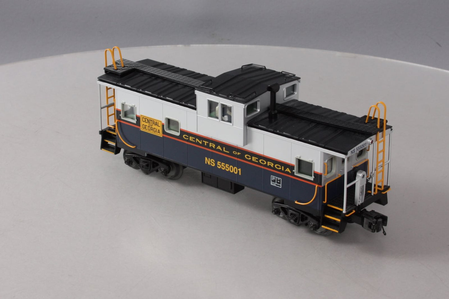 MTH 20-91412 O Central of Georgia Extended Vision Caboose #555001