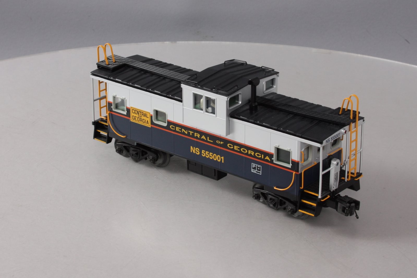 MTH 20-91412 O Central of Georgia Extended Vision Caboose #555001