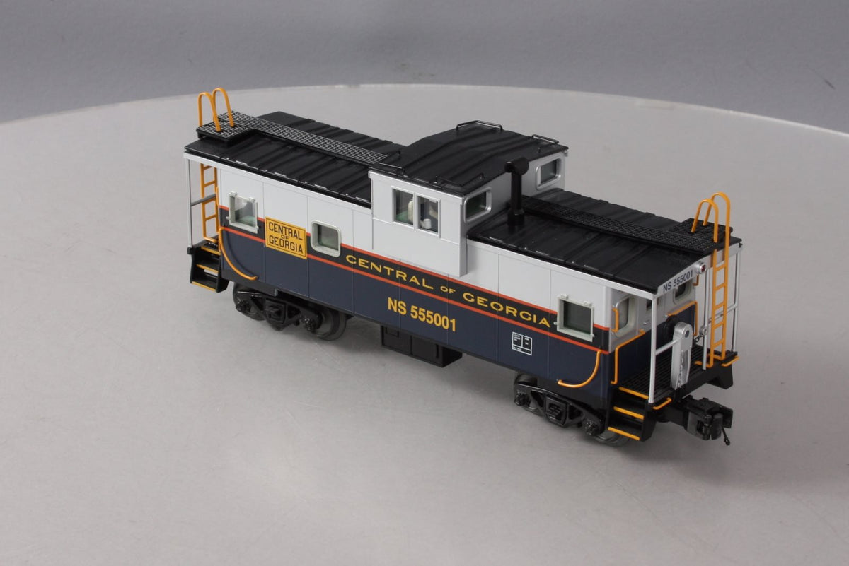 MTH 20-91412 O Central of Georgia Extended Vision Caboose #555001 LN/Box