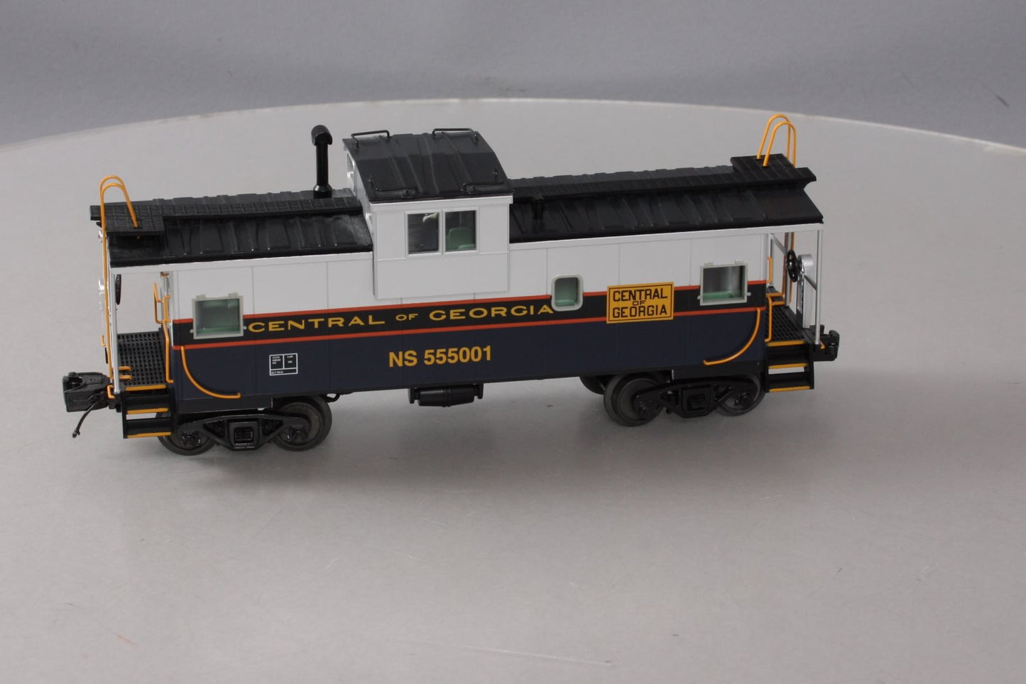 MTH 20-91412 O Central of Georgia Extended Vision Caboose #555001