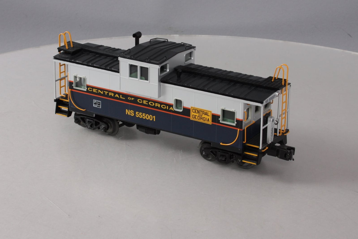 MTH 20-91412 O Central of Georgia Extended Vision Caboose #555001