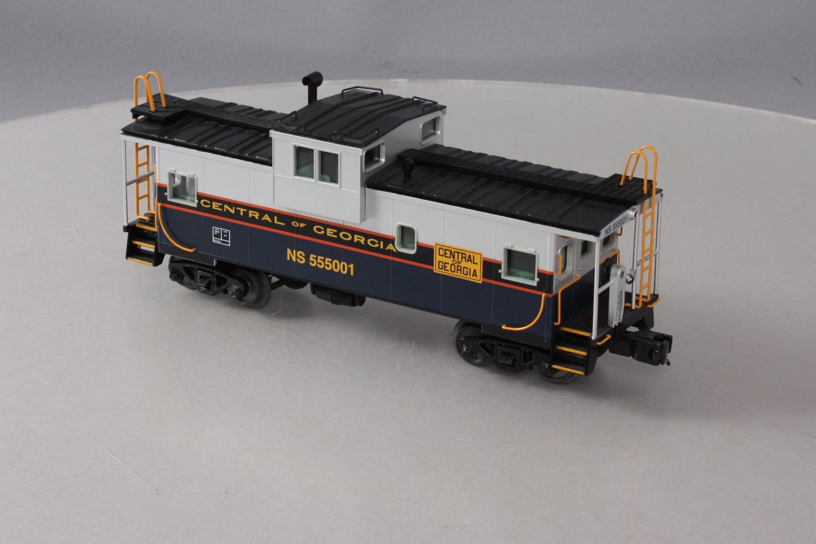 MTH 20-91412 O Central of Georgia Extended Vision Caboose #555001